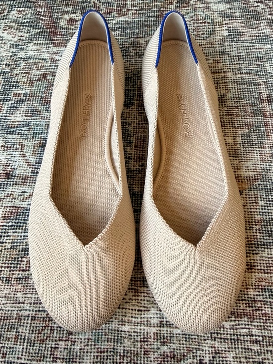 Rothy's Shoes - Rothy’s The Flat Round Toe Ecru Shoes